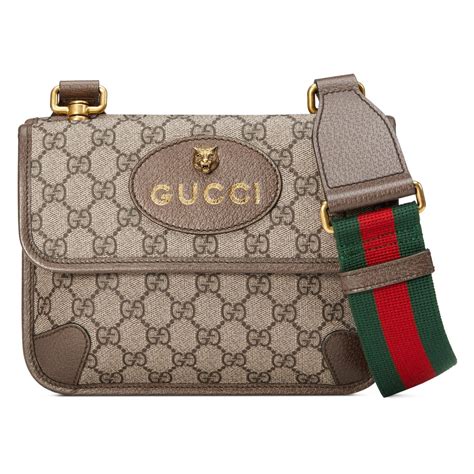 gucci vintage crossbody ราคา|Gucci กระเป๋า Neo Vintage small messenger bag.